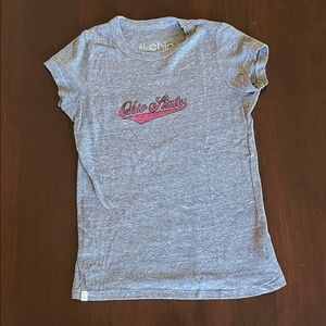 Gray Ohio State Women’s T-Shirt